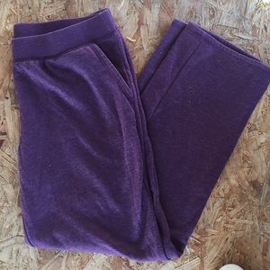 Comfy purple lazy day sweats